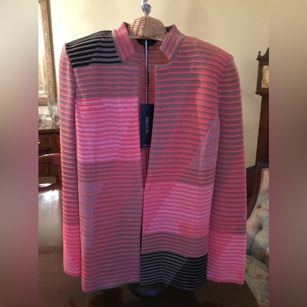 Misook Knit Jacket, small